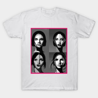 Portrait of Women T-Shirt